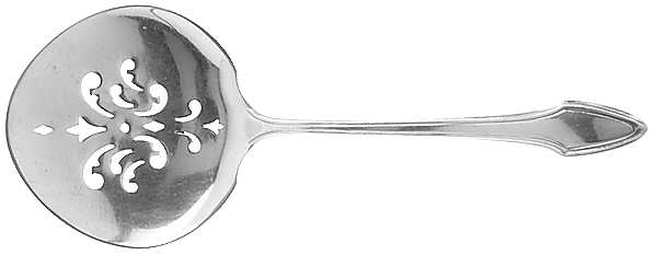 Molly Stark (Silverplate, 1916) Tomato Server, Solid Piece