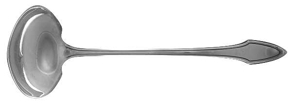 Molly Stark (Silverplate, 1916) Solid Piece Cream Ladle