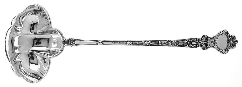 Nuremburg (Sterling, 1903, No Monograms) Solid Soup Ladle