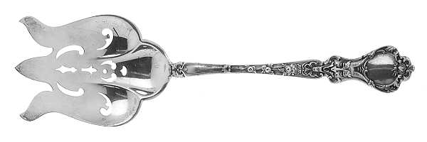 Nuremburg (Sterling, 1903, No Monograms) Solid Salad Serving Fork