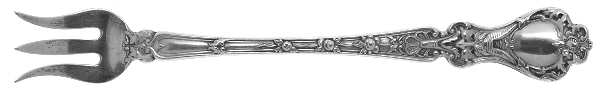 Nuremburg (Sterling, 1903, No Monograms) Cocktail/Seafood Fork