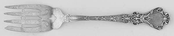 Nuremburg (Sterling, 1903, No Monograms) Individual Salad Fork