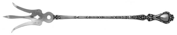 Nuremburg (Sterling, 1903, No Monograms) Large Lettuce Serving Fork