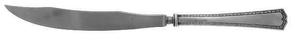 Orange Blossom-New (Sterling, 1920) Large Stainless Blade Roast Carving Knife