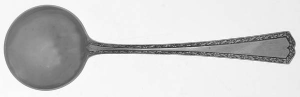 Orange Blossom-New (Sterling, 1920) Round Bowl Soup Spoon (Bouillon)