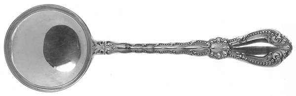 Orient (Sterling, 1910) Round Bowl Soup Spoon (Bouillon)