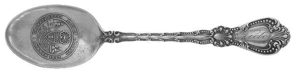 Orient (Sterling, 1910) Souvenir Spoon (Five O'Clock)
