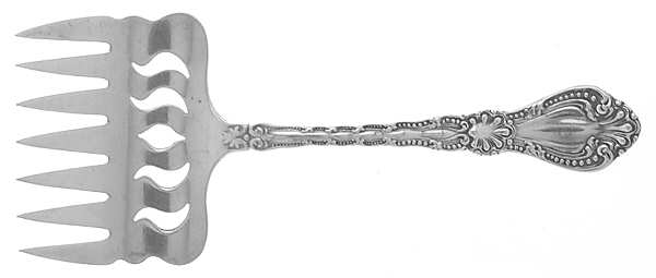 Orient (Sterling, 1910) Small Solid Tined Sardine Serving Fork