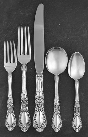 Prince Eugene (Sterling, 1950) 5 Piece Dinner Size Setting