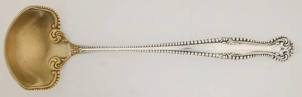 Raleigh (Sterling, 1900) Solid Piece Cream Ladle