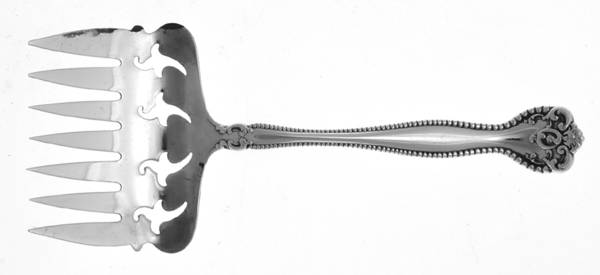 Raleigh (Sterling, 1900) Small Solid Tined Sardine Serving Fork