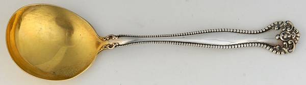 Raleigh (Sterling, 1900) Round Bowl Soup Spoon (Gumbo)