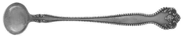 Raleigh (Sterling, 1900) Mustard Spoon