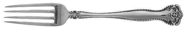 Raleigh (Sterling, 1900) Solid Youth Tea Fork