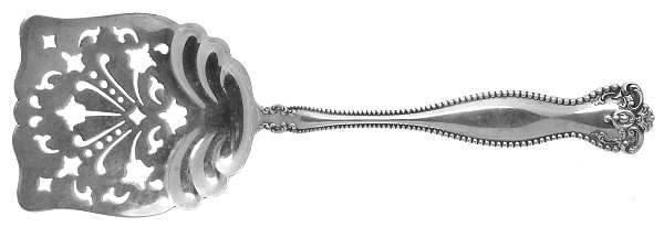 Raleigh (Sterling, 1900) Solid Pierced Waffle Server