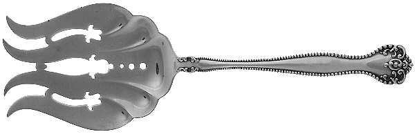 Raleigh (Sterling, 1900) Small Solid Fish Serving Fork