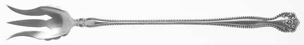 Raleigh (Sterling, 1900) Long Handle Olive Fork