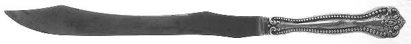 Raleigh (Sterling, 1900) Large Stainless Blade Roast Carving Knife