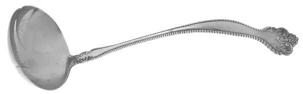 Raleigh (Sterling, 1900) Solid Soup Ladle
