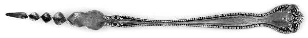 Raleigh (Sterling, 1900) One Tine Butter Pick