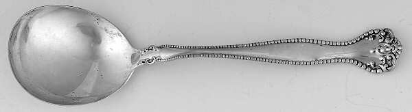 Raleigh (Sterling, 1900) Round Bowl Soup Spoon (Gumbo)