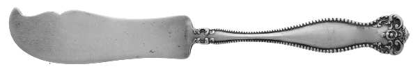 Raleigh (Sterling, 1900) Flat Handle Master Butter Knife