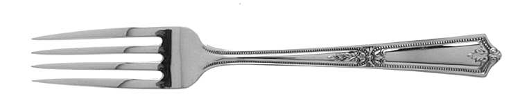 Regent (Sterling, 1931, No Monograms) Fork