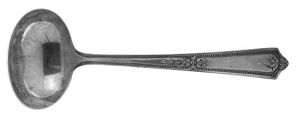 Regent (Sterling, 1931, No Monograms) Solid Gravy Ladle