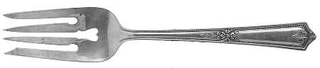 Regent (Sterling, 1931, No Monograms) Individual Salad Fork