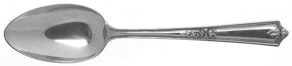 Regent (Sterling, 1931, No Monograms) Dessert/Oval Soup Spoon