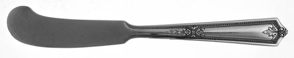 Regent (Sterling, 1931, No Monograms) Flat Handle Butter Spreader