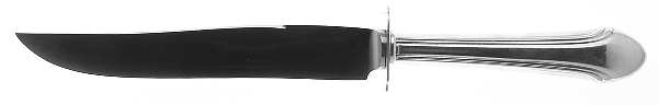 Romantique (Sterling, 1933, No Monograms) Small Carving Knife W/Sterling Guard