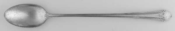 Romantique (Sterling, 1933, No Monograms) Iced Tea Spoon