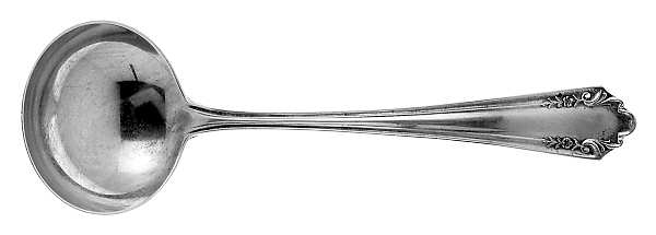 Shenandoah (Sterling, 1912, No Monograms) Round Bowl Soup Spoon (Bouillon)