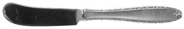 Southern Charm (Sterling, 1947) Butter Spreader Hollow Hdl-Paddle/Stainless Blade