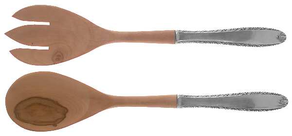 Southern Charm (Sterling, 1947) Wooden Bowl 2-Piece Salad Set