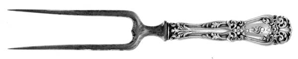 Sorrento (Sterling, 1905) Large Joint/Roast Holder Fork