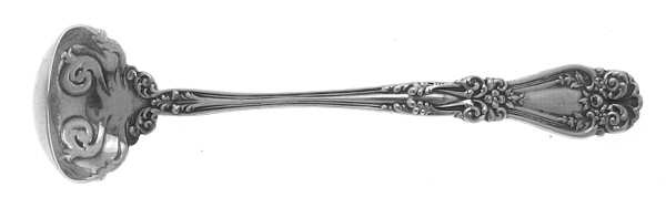 Sorrento (Sterling, 1905) Solid Piece Cream Ladle