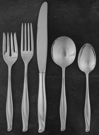 Spring Bud (Sterling, 1956) 5 Piece Place Size Setting