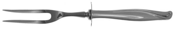 Spring Bud (Sterling, 1956) Small Carving Fork W/Sterling Guard