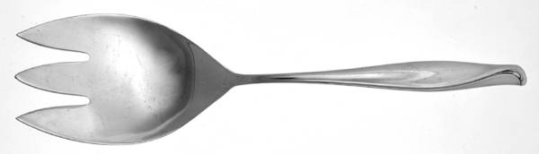 Spring Bud (Sterling, 1956) Oversize Solid Salad Servng Fork