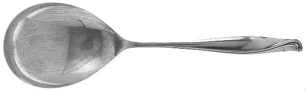Spring Bud (Sterling, 1956) Solid Smooth Berry/Casserole Spoon