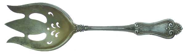 Suffolk (Sterling, 1905) Solid Salad Serving Fork