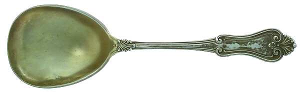 Suffolk (Sterling, 1905) Solid Salad Serving Spoon