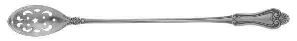 Suffolk (Sterling, 1905) Pierced Bowl Long Handle Olive Spoon