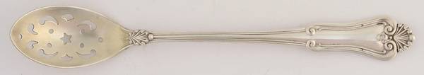 Suffolk (Sterling, 1905) Pierced Bowl Short Handle Olive Spoon