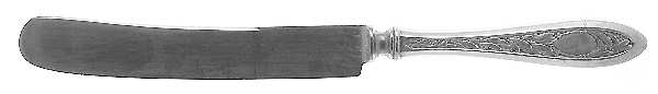 Victory (Silverplate, 1919) Old French Hollow Knife with Bolster