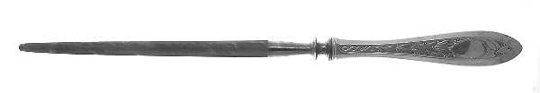 Victory (Silverplate, 1919) Large Roast Steel Rod Knife Sharpener