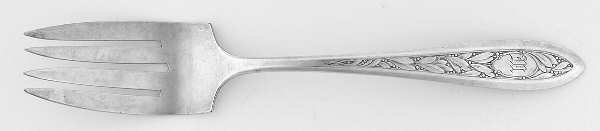 Victory (Silverplate, 1919) Medium Solid Cold Meat Serving Fork