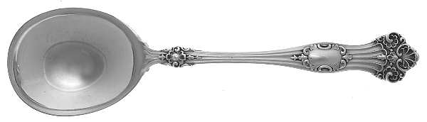 Viking (Sterling, 1906, No Monograms) Round Bowl Soup Spoon (Gumbo)
